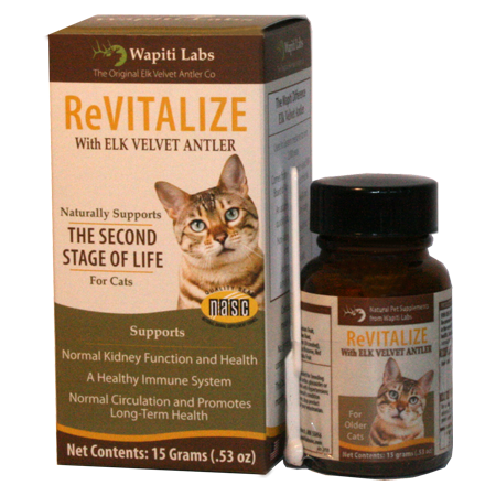 Cat Revitalize supplement for cats.